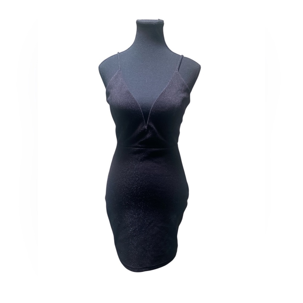 Windsor Black Shimmering Sleeveless Dress GUC M